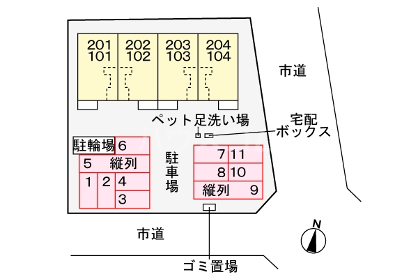 2/14 駐車場