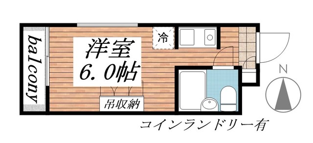 メゾン・ド・エムロードの間取り