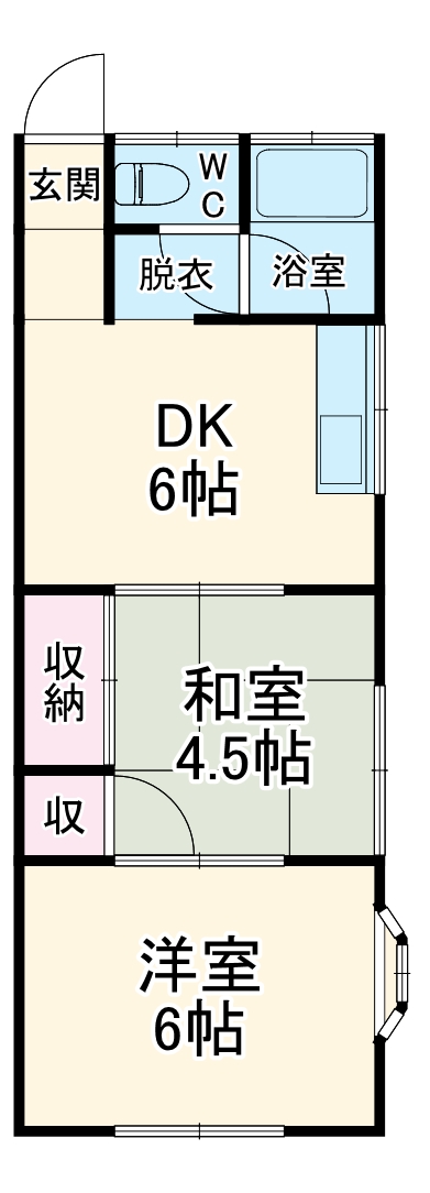 グリーン山手の間取り