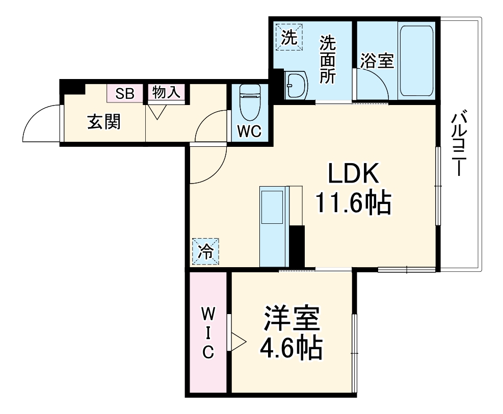 D Paina Odoribaの間取り