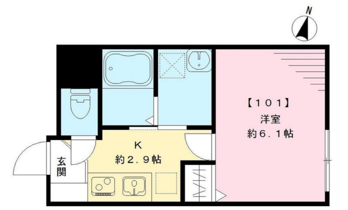 Palude新桜台の間取り