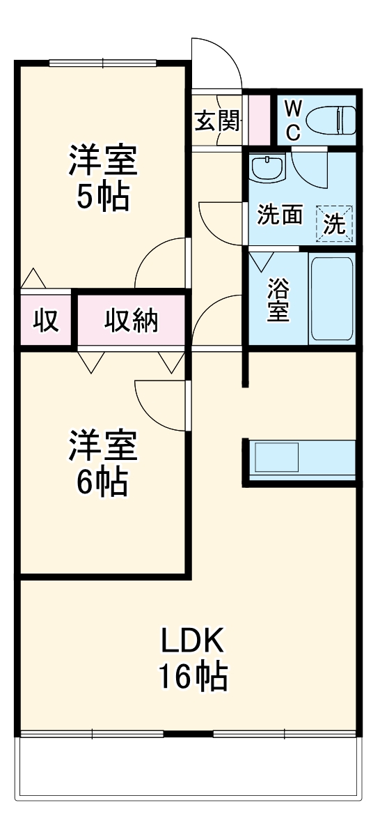 グリーンハイムの間取り