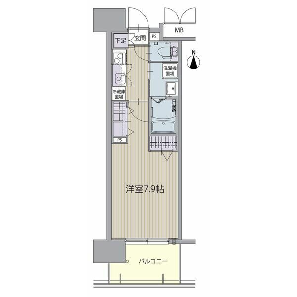 パルティール金山アネックスの間取り