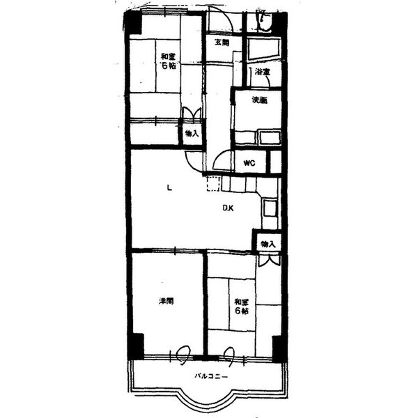 一光ハイツ尾頭橋の間取り