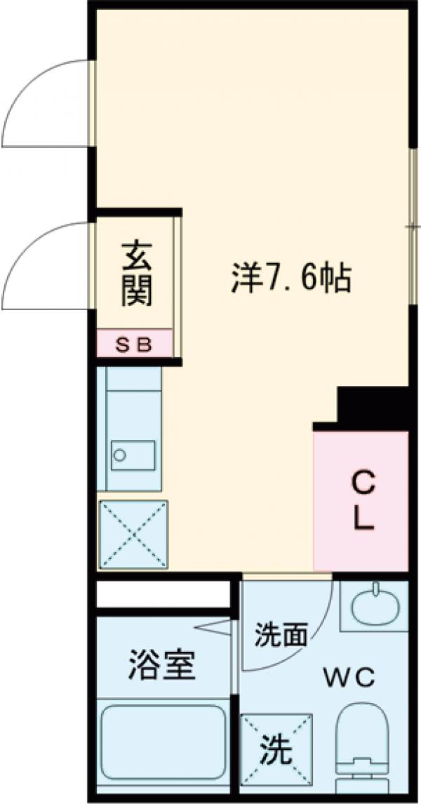 ザ・ジェミニス池袋の間取り