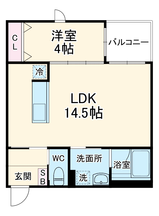 エテルナ山之手の間取り