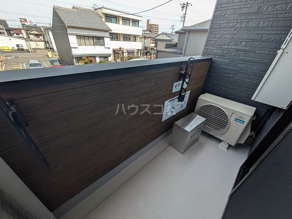 12/25 バルコニー