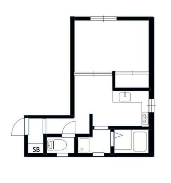 堀之内コーポラスの間取り