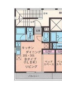 本牧原壱番館の間取り