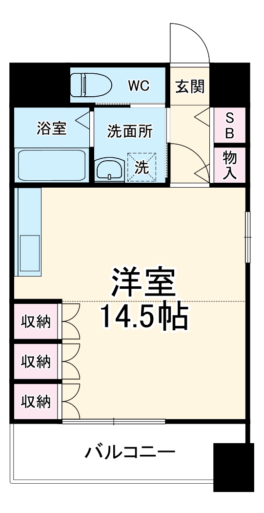 ゴールドヒルズ渡辺の間取り