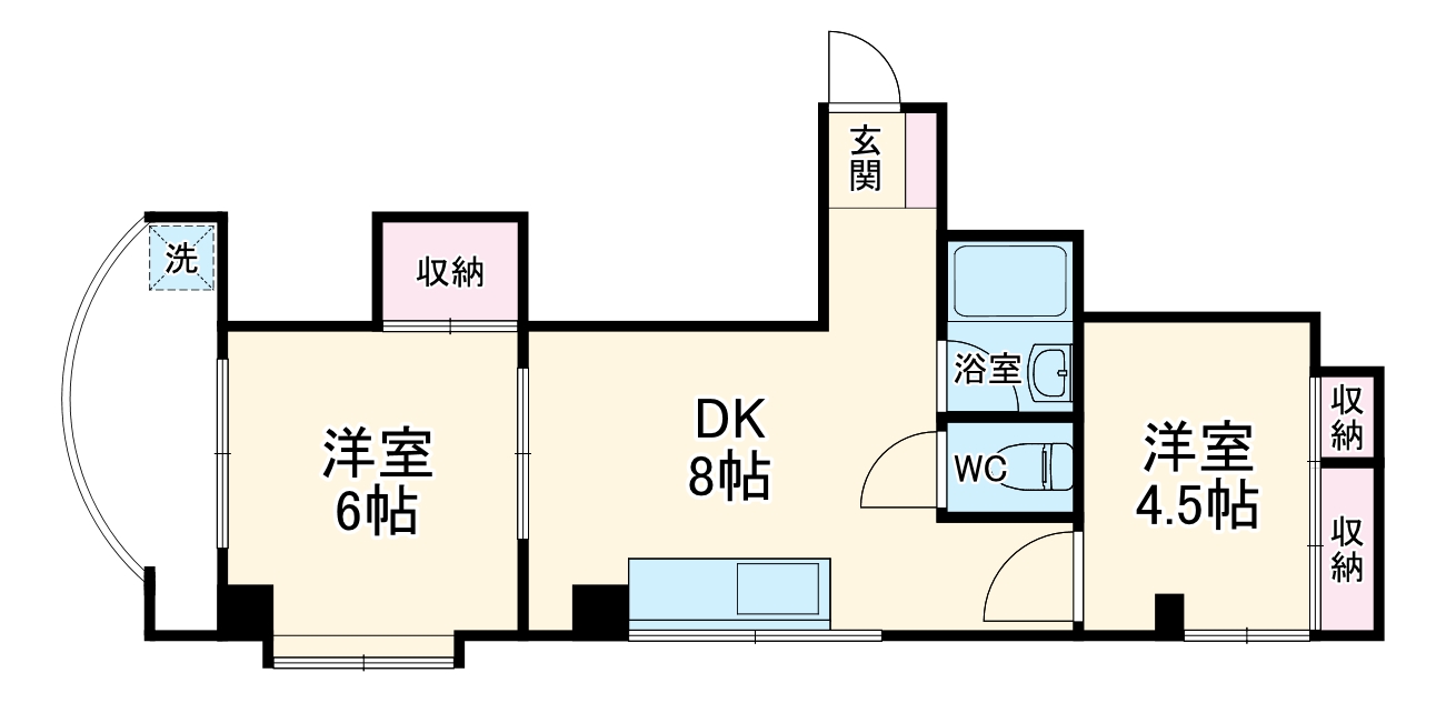 メゾンM3の間取り