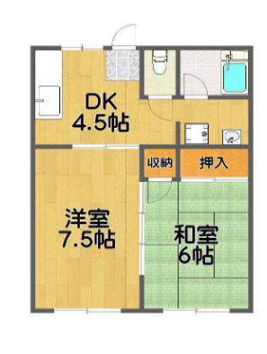 アーバンハイツYMの間取り