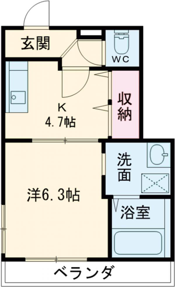 スプリングメロディーの間取り