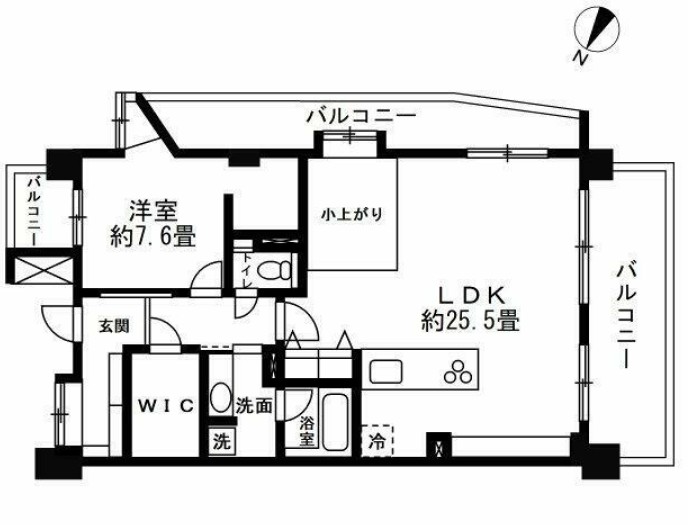 フォルム上用賀馬事公苑の間取り