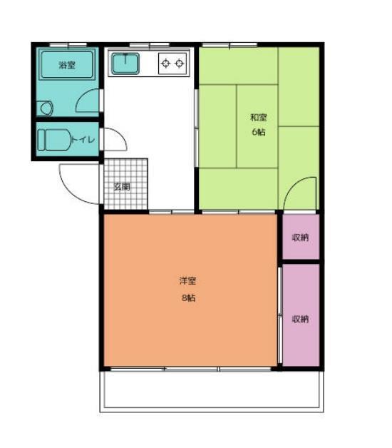 やんぱる下島Bの間取り