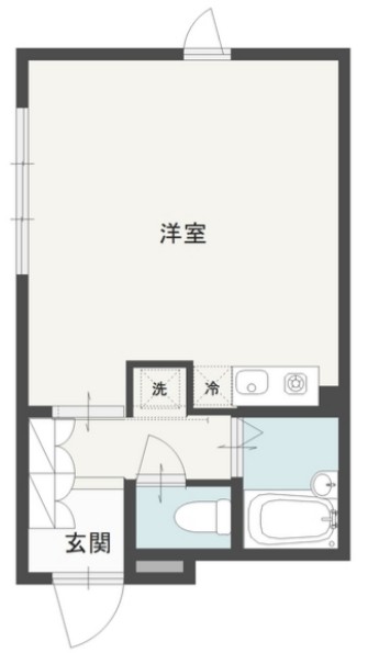 ヂオメトリーの間取り