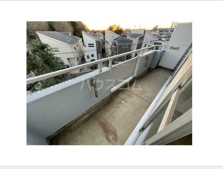 12/25 バルコニー