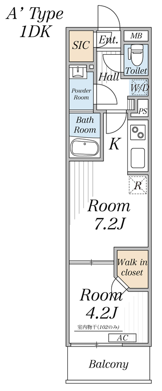(仮称)リブリ・さいたま市南区辻⑤の間取り