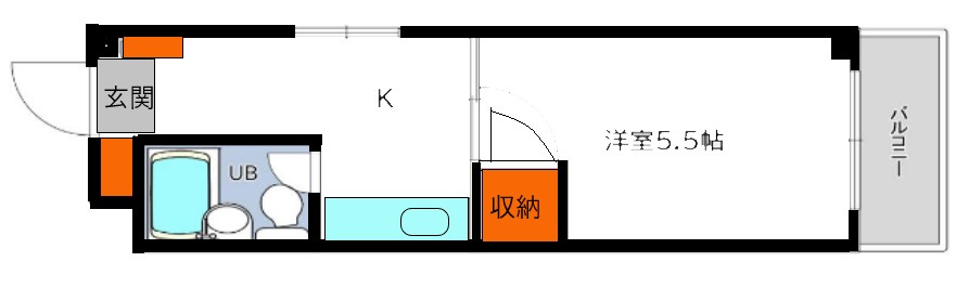 ウッディーR ONEの間取り
