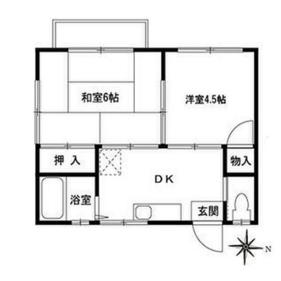 セントラルコーポの間取り