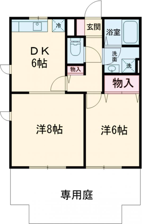 シャレードⅠの間取り