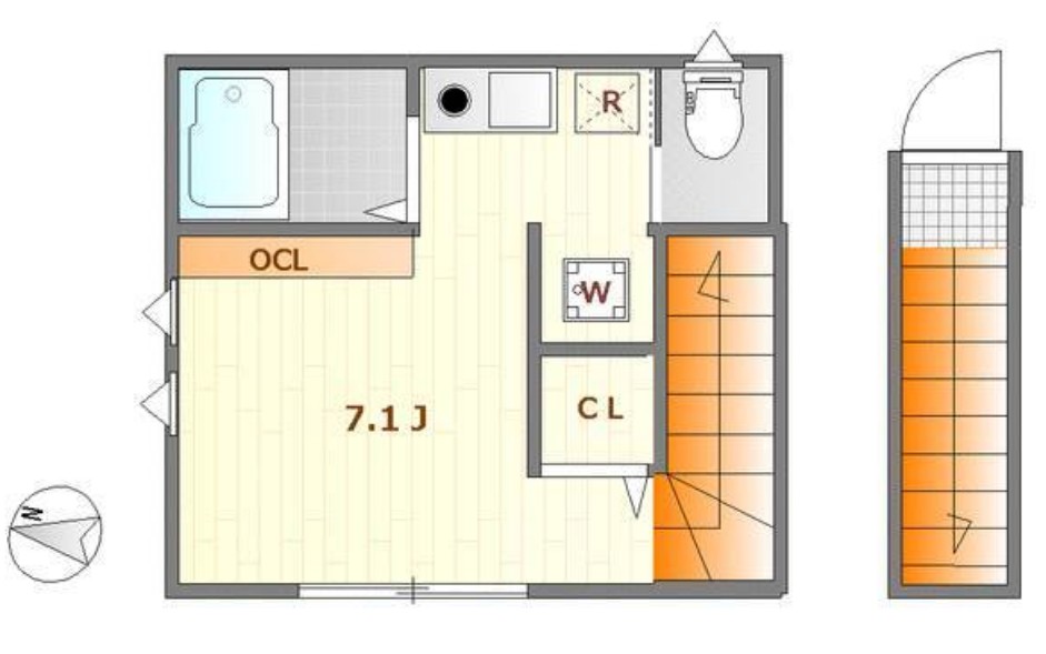 マーレ鷺ノ宮の間取り