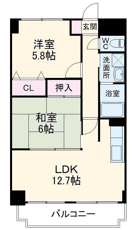藤ロイヤルの間取り