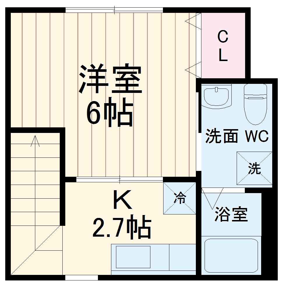 Casa星名の間取り
