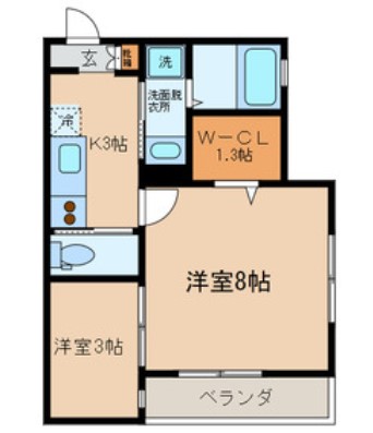 Aura Maisonの間取り