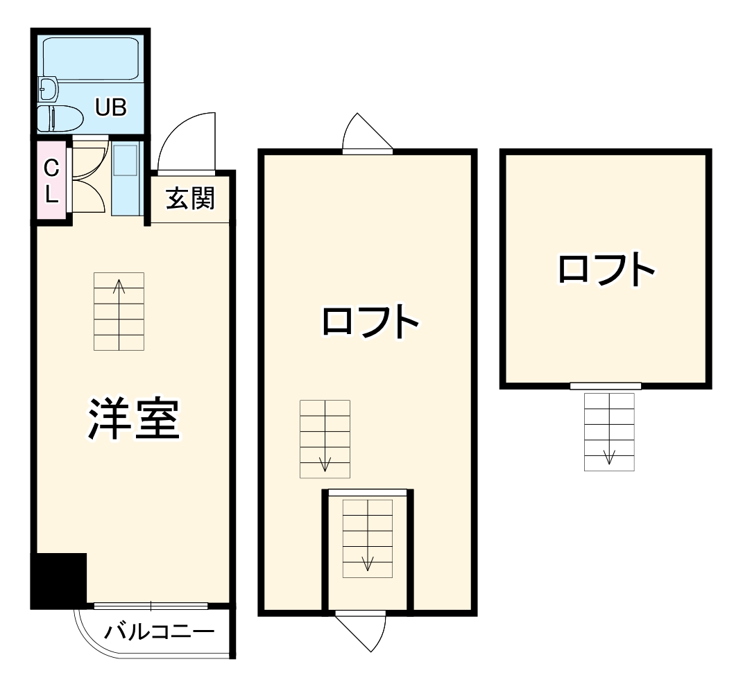 六甲石橋プラザの間取り