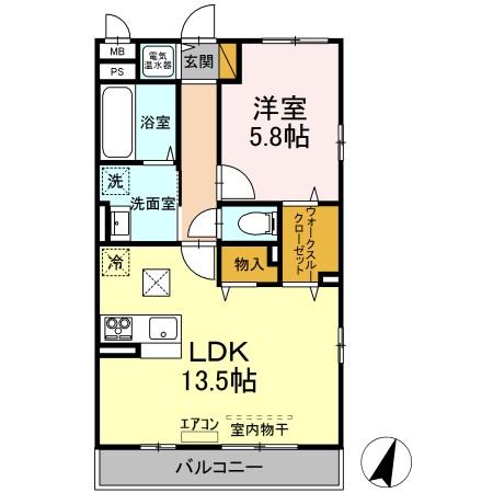 Royal East(ロイヤル イースト)の間取り