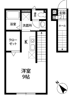 オランジェの間取り