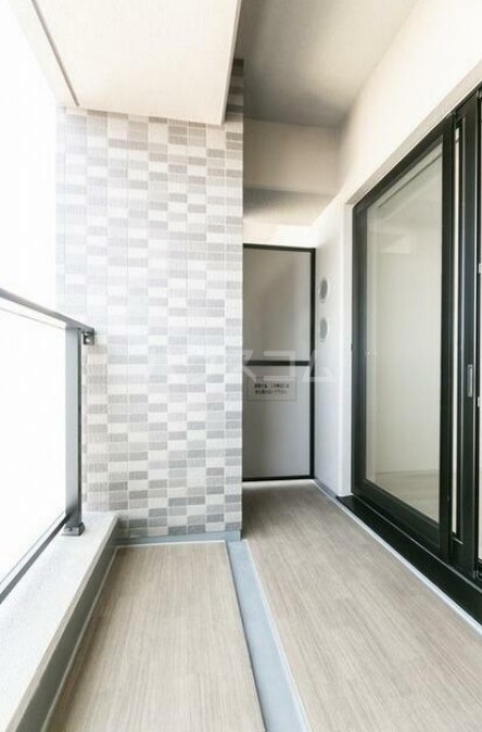 12/24 バルコニー