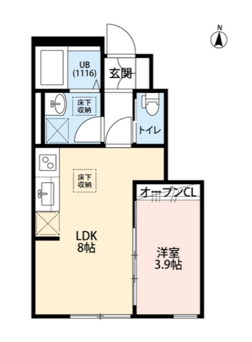 カッツェ松原の間取り