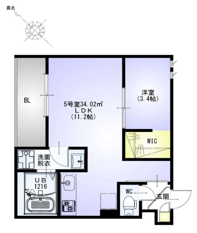 REGALEST NEXTERAの間取り
