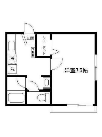 フィオーレ本牧の間取り