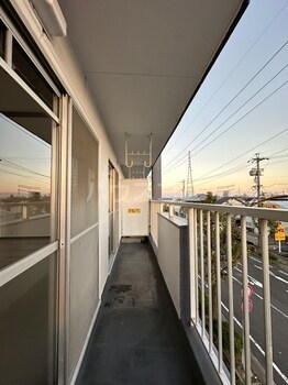 12/24 バルコニー