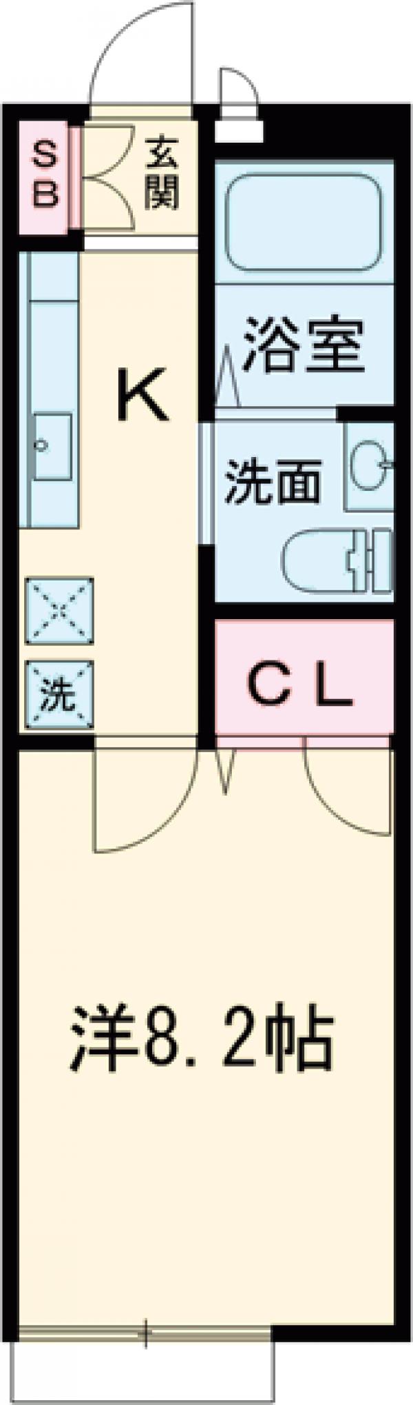 ルコントドリールの間取り