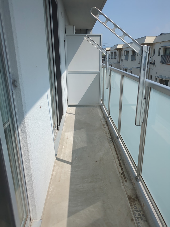 12/28 バルコニー