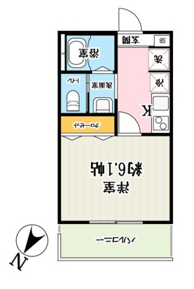 キャメル中浦和西堀の間取り