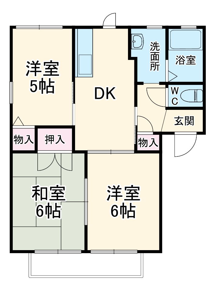 フォーレス諏訪西の間取り