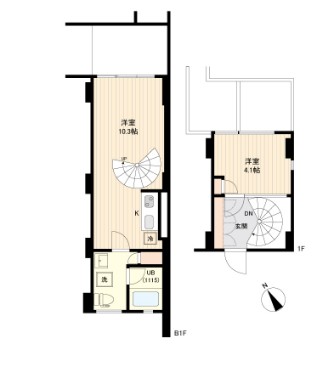ポラスト恵比寿の間取り