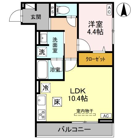 D-Gran 飯田町の間取り