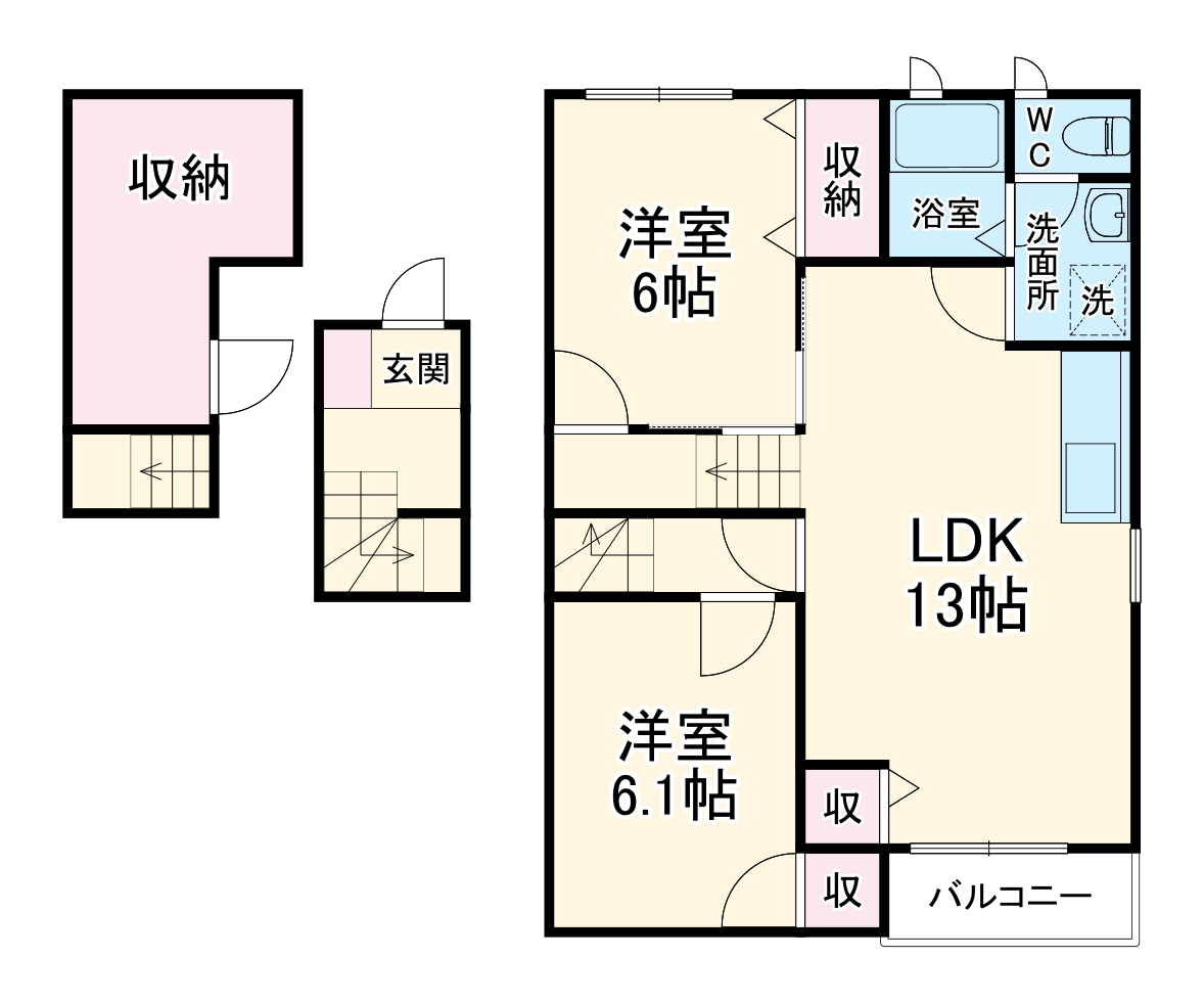 ユーズステージの間取り