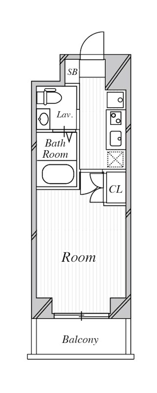 DOビル花崎町1の間取り