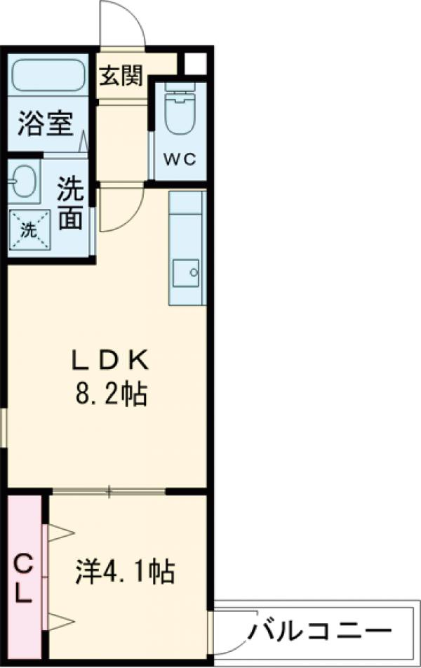 KS NORTH PLASEの間取り