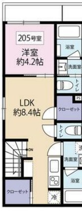 Y's中野本町の間取り