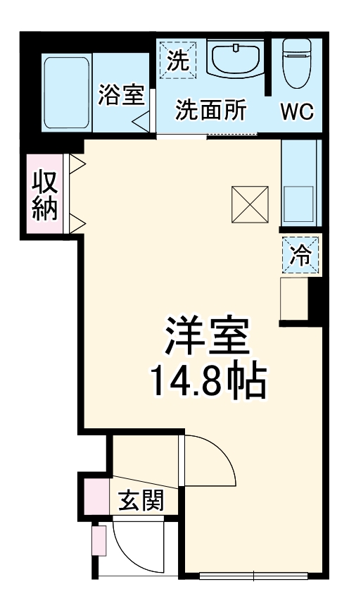 (仮称)野々下1丁目アパートの間取り
