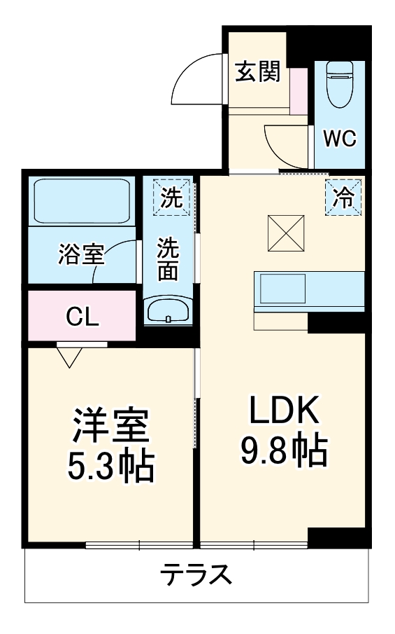エリオント大和中央の間取り