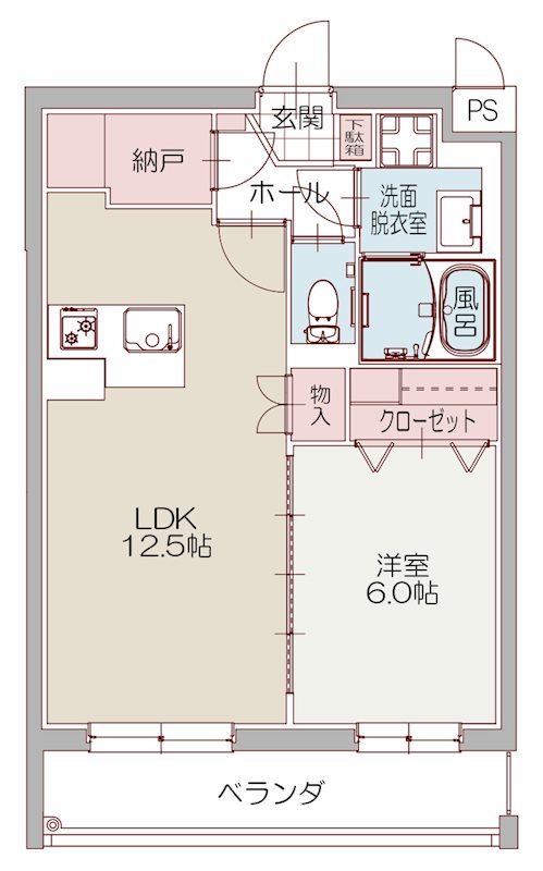 (仮称)杉山様共同住宅の間取り